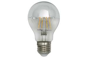 LED Kopfspiegel Filament A60 4.5W 430lm 2700K E27 silber